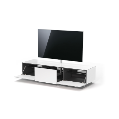 JUST BY SPECTRAL TV-Lowboard JRL 1650T mit Schublade und TV-Halterung VESA600. Breite 165cm. Snow. TV-Lowboard