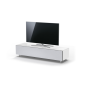 JUST BY SPECTRAL TV-Soundbar-Lowboard mit Soundbar-Ablage JRL 1654T. Breite 165cm. Snow. TV-Soundbar-Lowboard