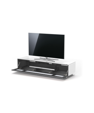 JUST BY SPECTRAL TV-Soundbar-Lowboard mit Soundbar-Ablage JRL 1654T. Breite 165cm. Snow. TV-Soundbar-Lowboard
