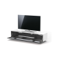 JUST BY SPECTRAL TV-Soundbar-Lowboard mit Soundbar-Ablage JRL 1654T. Breite 165cm. Snow. TV-Soundbar-Lowboard