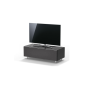 JUST BY SPECTRAL TV-Soundbar-Lowboard mit Soundbar-Ablage. JRL 1104T. Breite 111cm. Black. TV-Soundbar-Lowboard