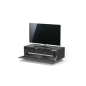 JUST BY SPECTRAL TV-Soundbar-Lowboard mit Soundbar-Ablage. JRL 1104T. Breite 111cm. Black. TV-Soundbar-Lowboard
