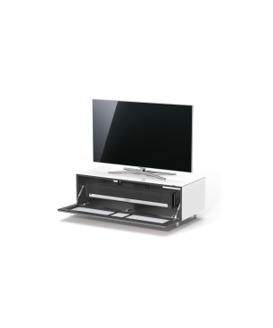 JUST BY SPECTRAL TV-Soundbar-Lowboard mit Soundbar-Ablage. JRL 1104T. Breite 111cm. Snow.