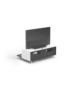 JUST BY SPECTRAL TV-Soundbar-Lowboard mit Soundbar-Ablage. JRL 1104T. Breite 111cm. Snow.