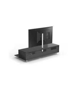 JUST BY SPECTRAL TV-Soundbar-Lowboard mit TV-Halterung VESA400. JRL 1654T. Breite 165cm. Black. TV-Soundbar-Lowboard