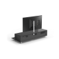 JUST BY SPECTRAL TV-Soundbar-Lowboard mit TV-Halterung VESA400. JRL 1654T. Breite 165cm. Black. TV-Soundbar-Lowboard
