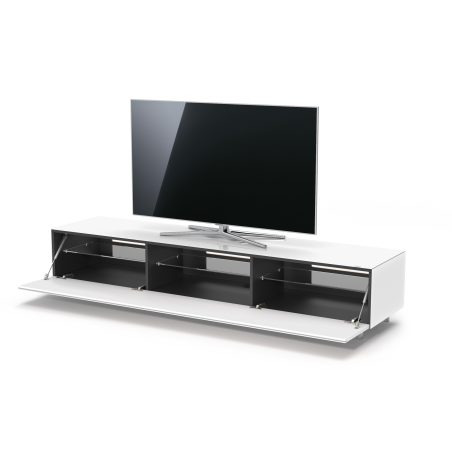 JUST BY SPECTRAL Lowboard für TV bis 86''. Just.Lima JRL2000T-SNG. Breite 200cm. Snow. TV-Lowboard