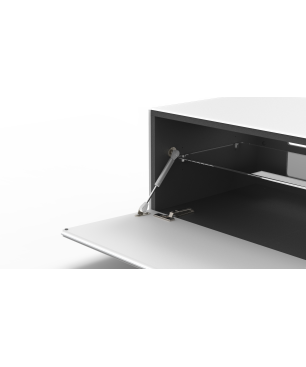 JUST BY SPECTRAL Lowboard für TV bis 86''. Just.Lima JRL2000T-SNG. Breite 200cm. Snow. TV-Lowboard