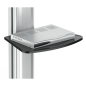REFLECTA TV Stand 70VC-Shelf TV-Ständer, silber / schwarz REFLECTA TV Stand 70VC-Shelf TV-Ständer, silber / schwarz