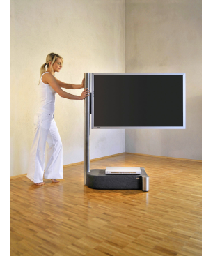 WISSMANN RAUMOBJEKTE individual art 110-1 GR.1 TV Ständer, Edelstahl