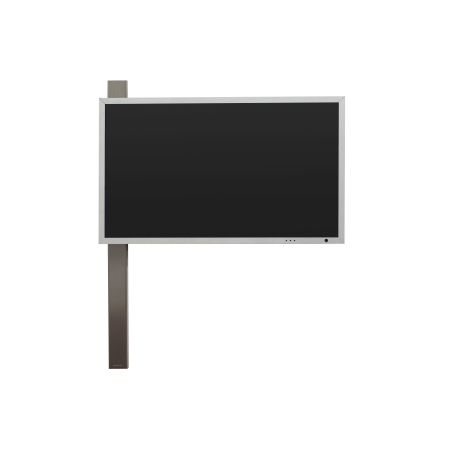 WISSMANN RAUMOBJEKTE solution art 128-1 TV-Wandhalterung, Edelstahl