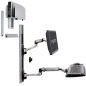 ERGOTRON LX Wall Mount System Wandhalterung, Silber