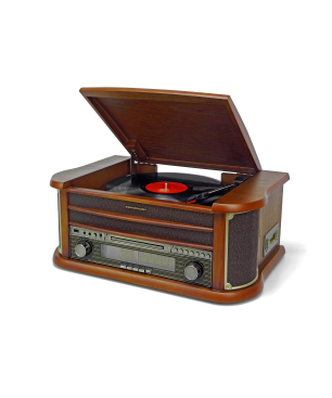 SOUNDMASTER NR 540 NOSTALGIE STEREO-MUSIKCENTER Musikcenter Holzfurnier