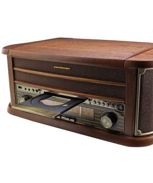 SOUNDMASTER NR 540 NOSTALGIE STEREO-MUSIKCENTER Musikcenter Holzfurnier