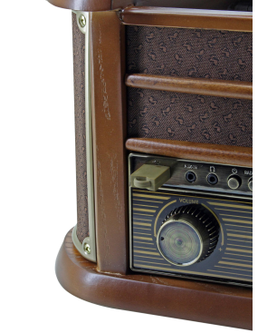 SOUNDMASTER NR 540 NOSTALGIE STEREO-MUSIKCENTER Musikcenter Holzfurnier