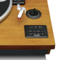 LENCO LS-55WA - Schallplattenspieler mit Bluetooth®,USB,MP3 und Lautsprecher - Plattenspieler Holz