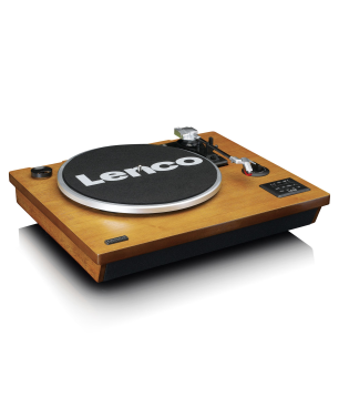 LENCO LS-55WA - Schallplattenspieler mit Bluetooth®,USB,MP3 und Lautsprecher - Plattenspieler Holz