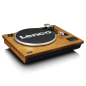 LENCO LS-55WA - Schallplattenspieler mit Bluetooth®,USB,MP3 und Lautsprecher - Plattenspieler Holz