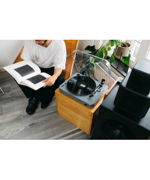 LENCO L-85 Plattenspieler Grau