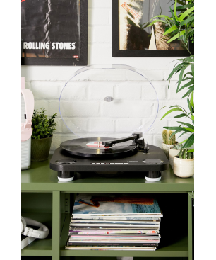 LENCO LS-40BK Plattenspieler Schwarz