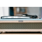 LENCO LS-440BUBG - 4 eingebaute Lautsprechern - Bluetooth Plattenspieler Blau-Taupe
