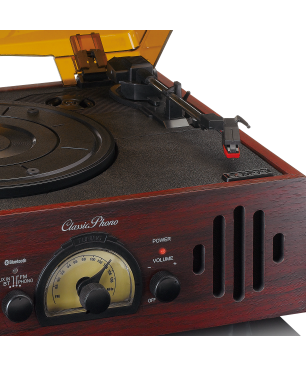 LENCO TT-43WA - Retro Plattenspieler Holz