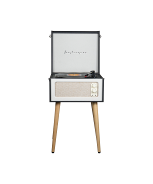 PRIXTON Detroit Plattenspieler Schwarz