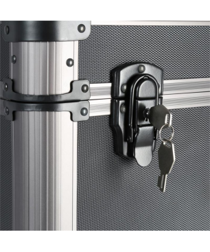 POWER DYNAMICS PRC80 Plattenkoffer, Grau