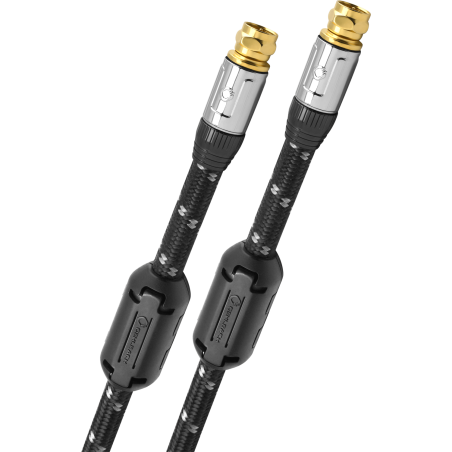 OEHLBACH Transmission Ultra S High End Antennenkabel, 1 x Antennenkabel, 1 x Infobroschüre