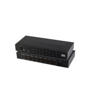 KABELBUDE HDMI Splitter, 1x IN, 16x OUT, 4K2K, 3D Umschalter & Verteiler