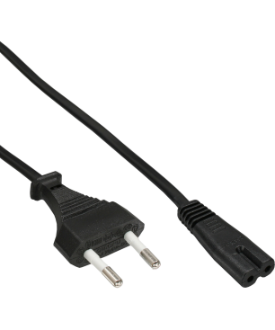 INLINE Kabel Euro 8 Netzkabel Stromkabel extern