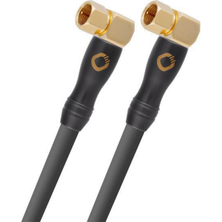 OEHLBACH TRANSMISSION SHIFT S 90 SATKABEL 15,0M SW Satellitenkabel, Schwarz