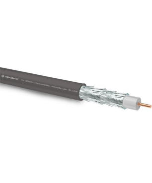 OEHLBACH TRANSMISSION SHIFT S 90 SATKABEL 15,0M SW Satellitenkabel, Schwarz