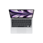 APPLE MacBook Air (2022), MLXW3D/A, Notebook mit 13,6 Zoll Display, Apple M2 Prozessor, 8 GB RAM, 256 GB SSD, Space Grau APPLE MacBook Air (2022), MLXW3D/A, Notebook mit 13,6 Zoll Display, Apple M2 Prozessor, 8 GB RAM, 256 GB SSD, Space Grau