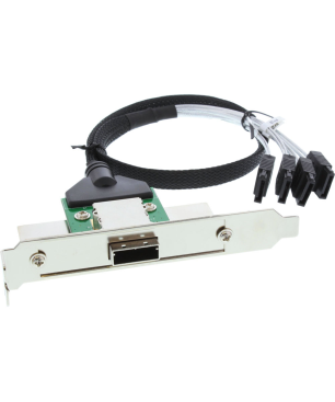 INLINE SAS Slotbl. PCI + 50p Centr. Slotbleche