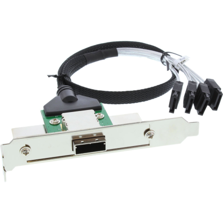 INLINE SAS Slotbl. PCI + 50p Centr. Slotbleche