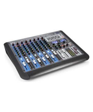POWER DYNAMICS PDM-S1204 12-Kanal Mischpult, Schwarz