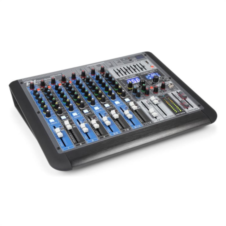 POWER DYNAMICS PDM-S1204 12-Kanal Mischpult, Schwarz