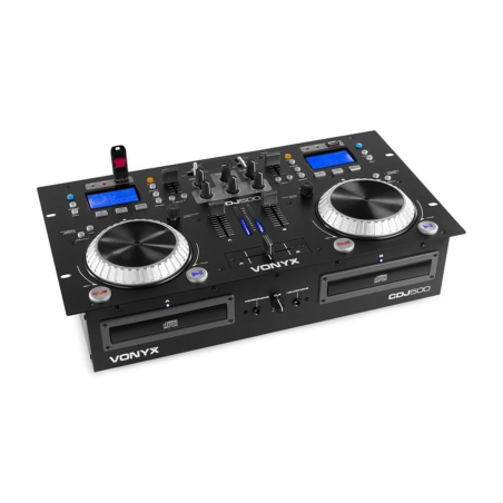 VONYX CDJ500 2-Kanal Mixer, Schwarz