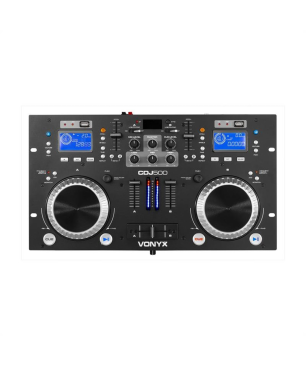 VONYX CDJ500 2-Kanal Mixer, Schwarz