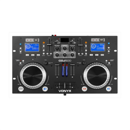 VONYX CDJ500 2-Kanal Mixer, Schwarz