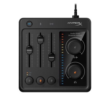 HYPERX 73C12AA Audio Mixer, Schwarz