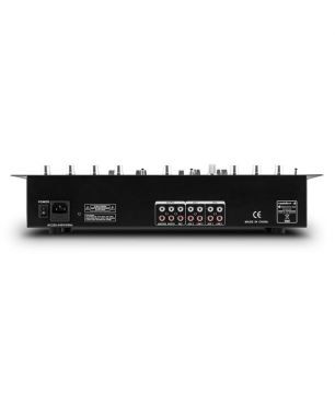 RESIDENT DJ DJ405USB-BK 4-Kanal Mischpult, Schwarz