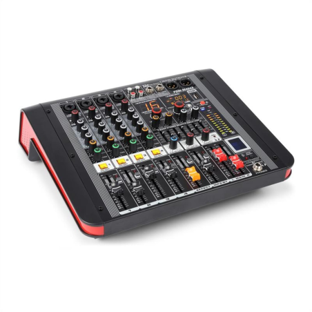 POWER DYNAMICS PDM-M404A 4-Kanal Mischpult, Schwarz