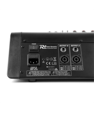 POWER DYNAMICS PDM-M404A 4-Kanal Mischpult, Schwarz