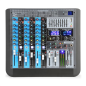 POWER DYNAMICS PDM-S804 8-Kanal Mischpult, Schwarz