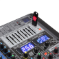POWER DYNAMICS PDM-S804 8-Kanal Mischpult, Schwarz