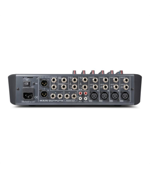 POWER DYNAMICS PDM-S804 8-Kanal Mischpult, Schwarz