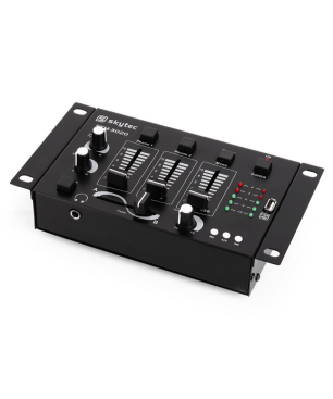 SKYTEC STM-3020B 3/2-Kanal Mischpult, Schwarz