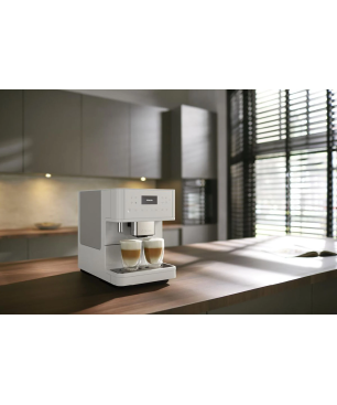 MIELE CM 6160 MilkPerfection Kaffeevollautomat Lotosweiß